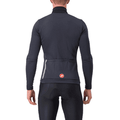 Castelli Entrata Thermal Jersey Light Black/Red