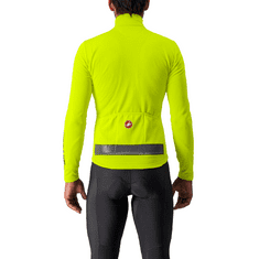 Castelli pánský cyklistický dres Puro 3 Jersey Electric Lime/Black Reflex žlutá/černá XL