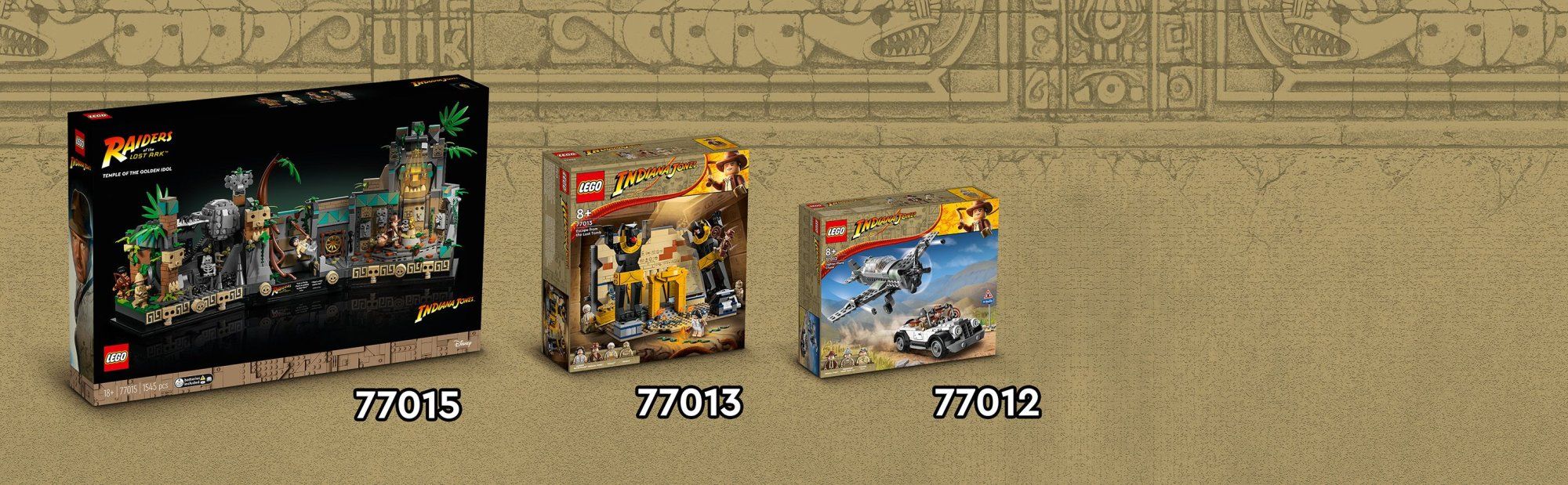 LEGO Indiana Jones 77013 Útěk ze ztracené hrobky