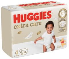 Huggies HUGGIES Pleny jednorázové Extra Care 4 (8-14 kg) 33 ks