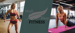 Medi Sleep Malý míč na cvičení pilates 20 cm, červený