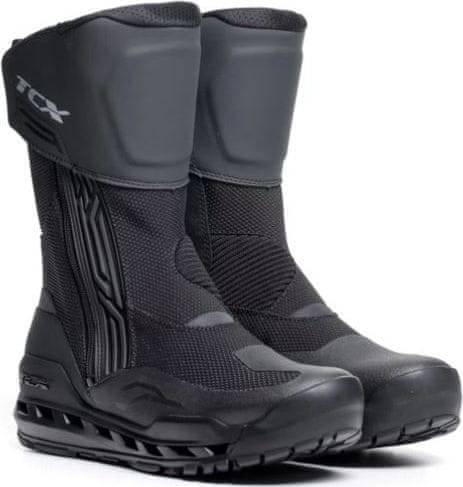 TCX Moto boty CLIMA 2 SURROUND GORE-TEX černo/tmavě šedé