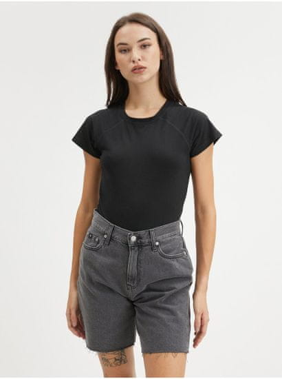 Calvin Klein Tmavě šedé vzorované body Calvin Klein Jeans