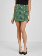 Orsay Zelená dámská kostkovaná sukně ORSAY XS