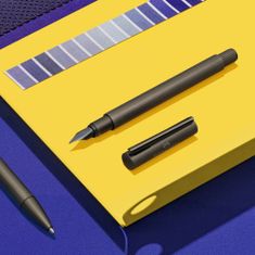 Faber-Castell Neo Slim Aluminium gun metal F, plnicí pero