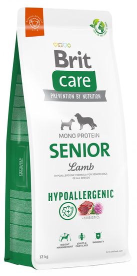 Brit Care Dog Hypoallergenic Senior, 12 kg