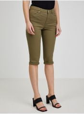 Orsay Khaki dámské capri kalhoty ORSAY S