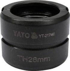 YATO Náhradní čelisti k lisovacím kleštím YT-21735 typ TH 26mm