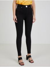 Orsay Černé dámské skinny fit kalhoty ORSAY XS