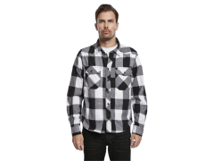 BRANDIT košile Checkshirt černo-bílá Velikost: M