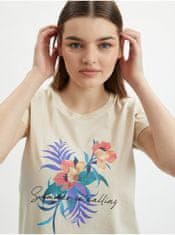 Orsay Béžové dámské tričko S