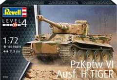 Revell Pz.Kpfw.VI Ausf.H Tiger I, Plastic ModelKit tank 03262, 1/72