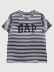 Gap Pruhované tričko s logem XXS