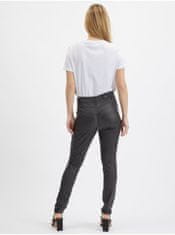 Orsay Tmavě šedé dámské skinny fit kalhoty 34