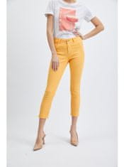 Orsay Oranžové dámské zkrácené skinny fit džíny 38