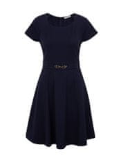 Orsay Tmavě modré dámské šaty s páskem 38