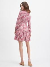 Orsay Růžové vzorované šaty 38