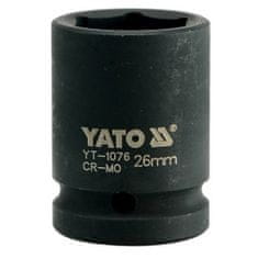 YATO Vnitřní nástrčný klíč 3/4" šestihranný 26 mm CrMo YATO - YT-1076