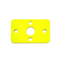 Tutee Plavecká deska KLASIK žlutá (32,6x20x3,8cm)