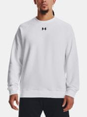 Under Armour Mikina UA Rival Fleece Crew-WHT XXXL