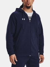 Under Armour Mikina UA Rival Fleece FZ Hoodie-BLU M