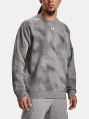 Under Armour Mikina UA Rival Fleece Printed Crew-GRY XXXL