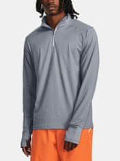 Under Armour Tričko QUALIFIER RUN 1/4 ZIP-GRY M