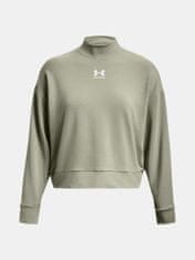 Under Armour Mikina UA Rival Terry Mock Crew-GRN M