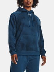 Under Armour Mikina UA Rival Fleece Printed HD-BLU XS