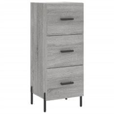 Vidaxl Skříň highboard šedá sonoma 34,5 x 34 x 180 cm kompozitní dřevo