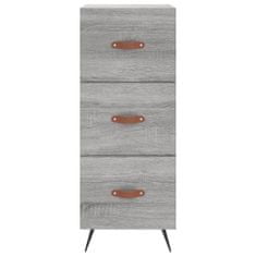 Vidaxl Skříň highboard šedá sonoma 34,5 x 34 x 180 cm kompozitní dřevo