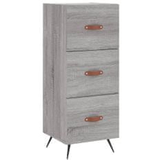 Vidaxl Skříň highboard šedá sonoma 34,5 x 34 x 180 cm kompozitní dřevo