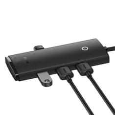 shumee HUB adaptér USB-A na 4xUSB-A 3.0 5Gb/s Lite Series černý