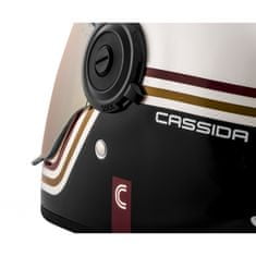 Cassida Integrální přilba na motorku Cassida Fibre Super Hooligan černo-měděná Velikost: XL