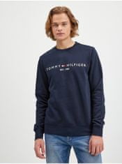 Tommy Hilfiger Tmavě modrá pánská mikina Tommy Hilfiger M