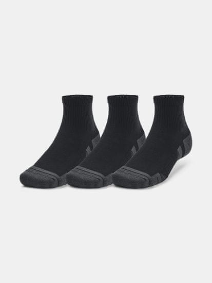 Under Armour Ponožky UA Performance Tech 3pk Qtr-BLK