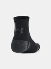 Under Armour Ponožky UA Performance Tech 3pk Qtr-BLK M