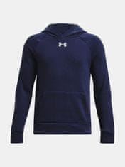 Under Armour Mikina UA Rival Fleece Hoodie-BLU XS