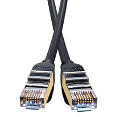 Greatstore Speed Seven RJ45 Cat 7 10Gbps vysokorychlostní síťový kabel 15m černý