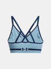 Under Armour Podprsenka UA Seamless Low Long Htr Bra-BLU XS