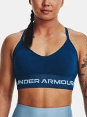 Under Armour Podprsenka UA Seamless Low Long Bra-BLU S