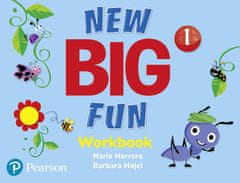 Herrera Mario, Hojel Barbara: New Big Fun 1 Workbook and Workbook Audio CD pack