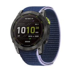 X-Site Řemínek pro Garmin QuickFit nylonový 26mm tmavě modrý