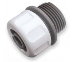 Bradas WHITE LINE adapter s vnějším závitem na hadici 1/2", závit 3/4"