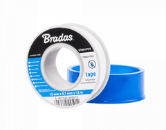 Bradas Teflonová páska PTFE 12m, 12x0,1mm BRADAS