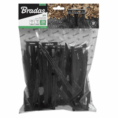 Bradas Plastový kotvící kolík na agrotextílie 17cm, trojzubec, 20ks ATS1705B BRADAS