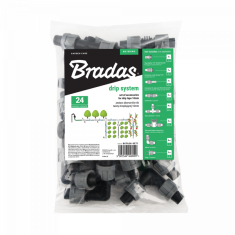 Bradas Sada 24ks příslušenství pro zavlažovací hadici 16mm BR-DSTA20-SET1