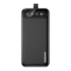 DUDAO K8s+ Power Bank 30000mAh 2x USB + LED lampa, černý