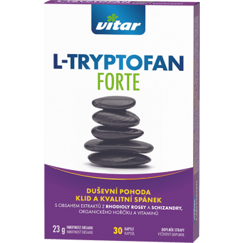 VITAR L-Tryptofan forte, 30 kapslí