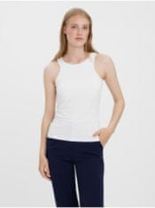 Vero Moda Bílé dámské basic tílko VERO MODA Bianca M